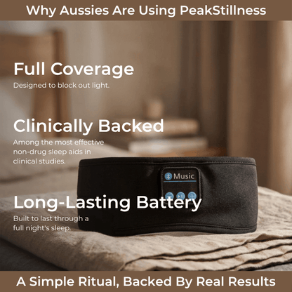 PeakStillness™ Reset Sleep Mask & Headphones